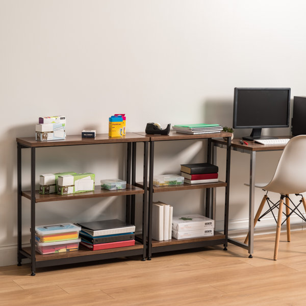 Rebrilliant Albia 31.69" H x 10.51" W x 24.57" D Shelving Unit Wayfair